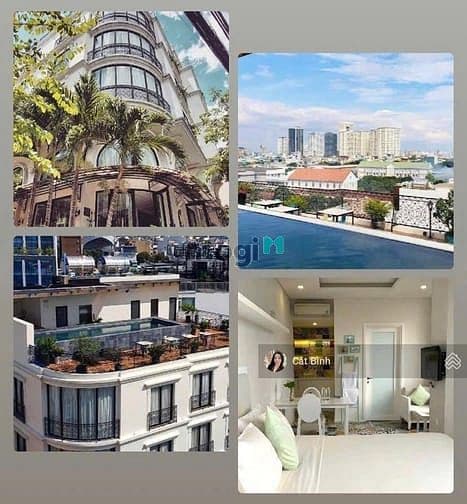 Bán toà nhà CHDV MT Điện Biên Phủ, P17, Q. Bình Thạnh, DT 16 x 18m, HĐ