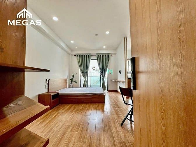 Căn Hộ Studio - Full Nội Thất - 1PN - Tách Bếp - Ban Công Ngay Emart - Mogi.vn TPHCM