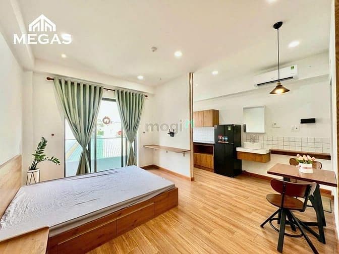 Căn Hộ Studio - Full Nội Thất - 1PN - Tách Bếp - Ban Công Ngay Emart - Mogi.vn TPHCM - Ảnh 3