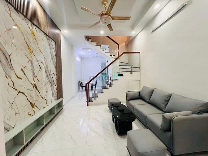 💥Nhà xinh Nguyễn Cửu Vân P17 Bình Thạnh 📐35m2 3.5 x 10 Vuông vức
