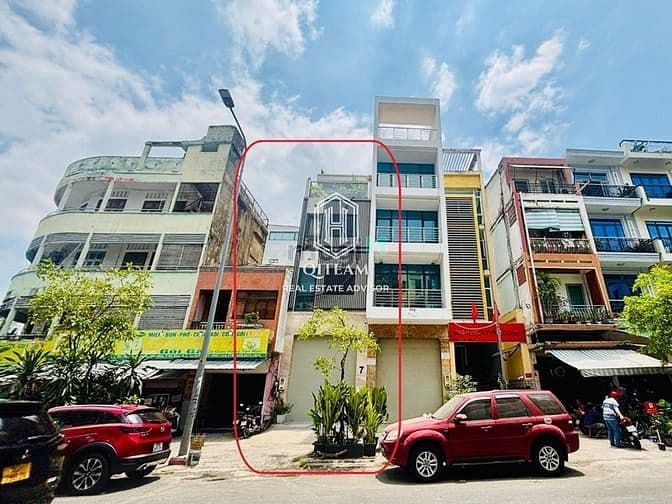 THANG MÁY - Cho thuê Nhà Mặt tiền Nguyễn Văn Giai, Q1 - Hầm 5TẦNG, 5x - Mogi.vn TPHCM