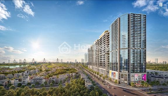 Noble Crystal Tây Hồ căn hộ hạng sang - view hồ tây, sông hồng, công viên 65ha Ciputra Csbh rất tốt