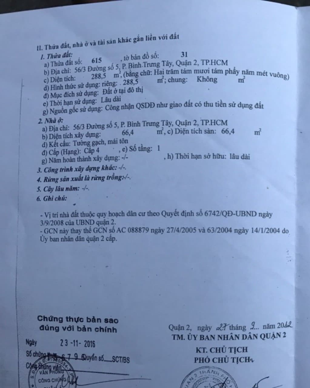 Bán đất Bán đất hẻm, Đ. 5, P. Bình Trưng Tây, Tp. Thủ Đức, Tp. Hồ Chí Minh - Ảnh 3