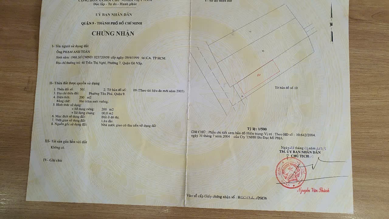 Bán nhà mặt phố Đ. 154, P. Tân Phú, Tp. Thủ Đức, Tp. Hồ Chí Minh - Ảnh 2