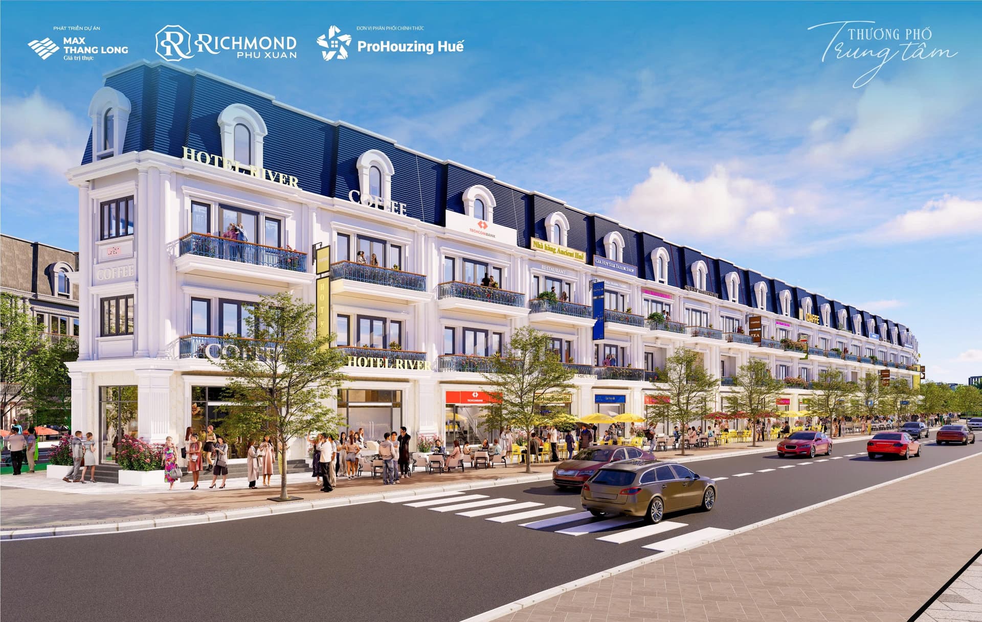 Bán shophouse, nhà phố thương mại Phú Xuân City, P. Xuân Phú, Tp. Huế, T. Thừa Thiên Huế - Ảnh 3