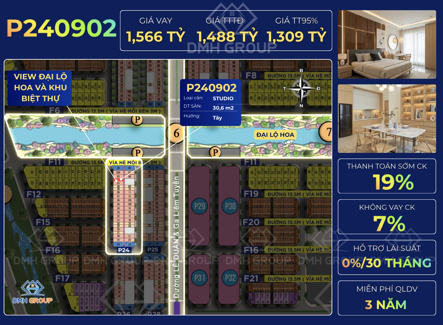 Bán căn hộ chung cư Sun Urban City Hà Nam, X. Tiên Hiệp, Tp. Phủ Lý, T. Hà Nam