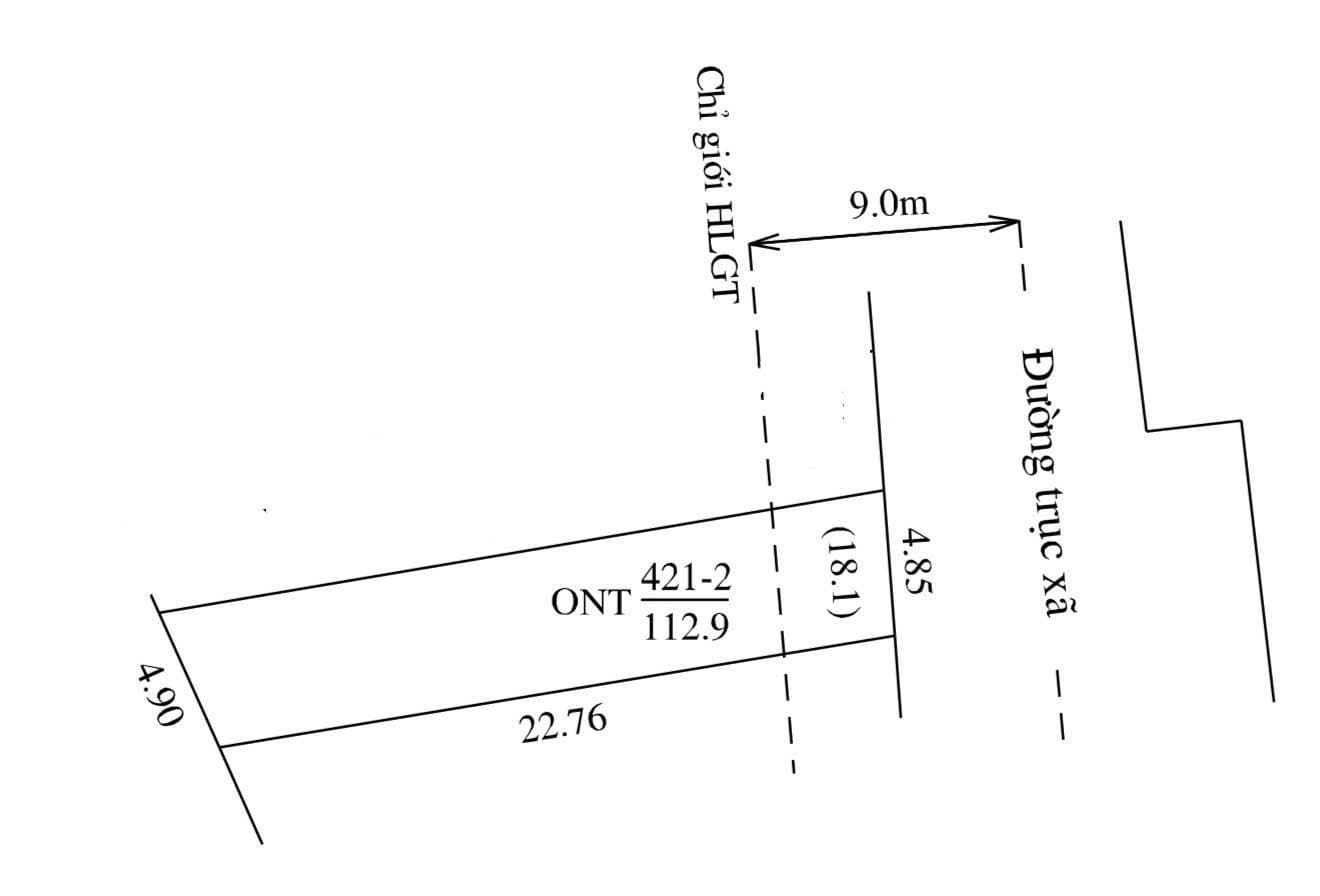 Bán đất Đ. 295, Tt. Bắc Lý, H. Hiệp Hòa, T. Bắc Giang - Ảnh 3