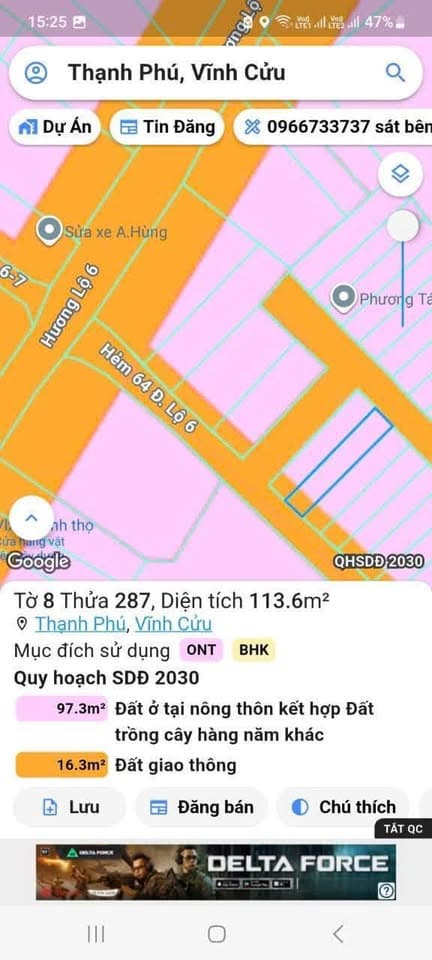 Bán đất Tp. Biên Hòa, T. Đồng Nai