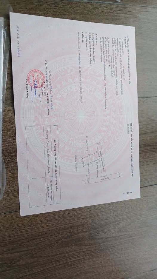 Bán đất P. Tiểu Trà, P. Hưng Đạo, Q. Dương Kinh, Tp. Hải Phòng