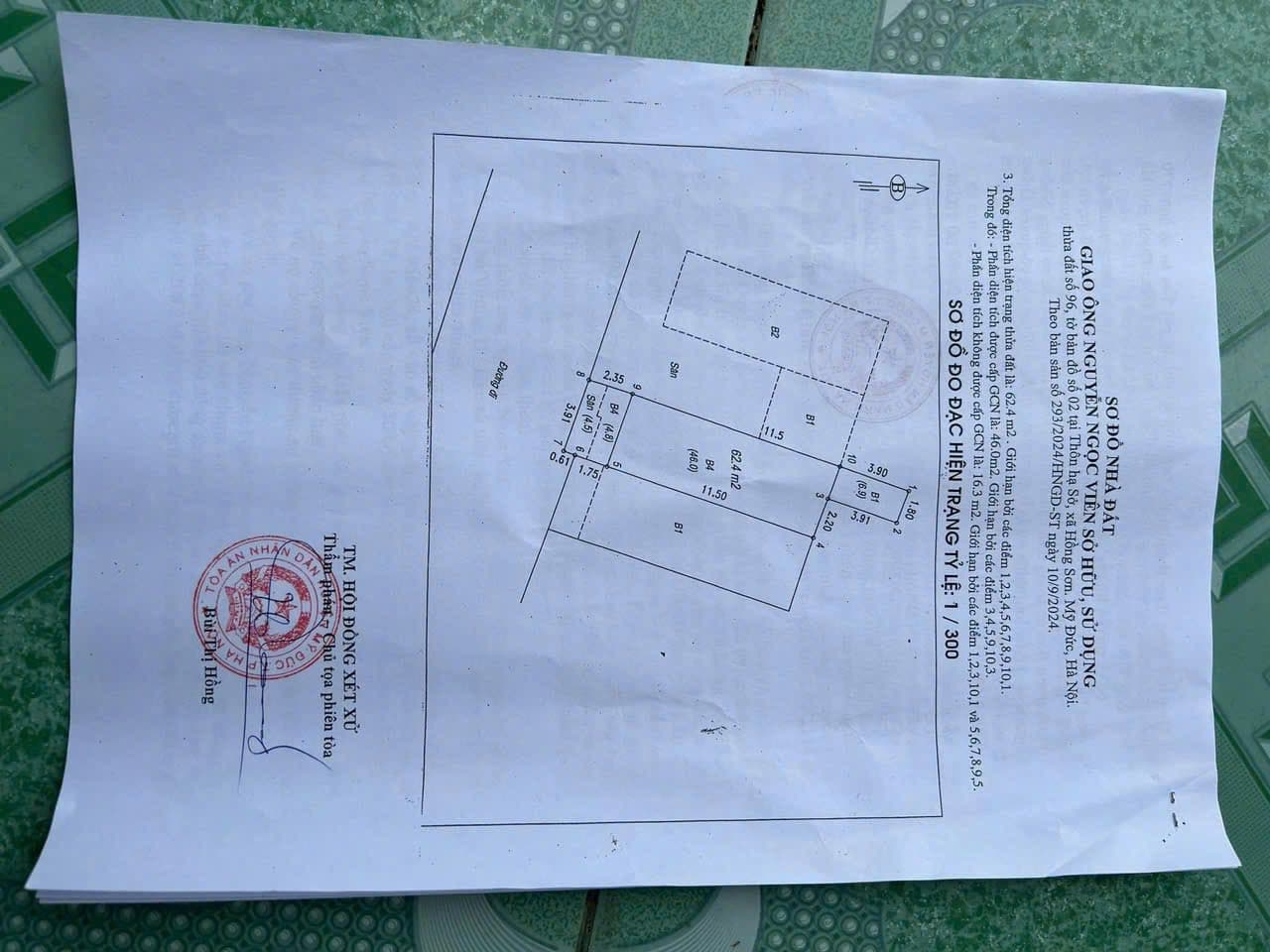 Bán đất X. Đồng Tâm, H. Mỹ Đức, Tp. Hà Nội - Ảnh 2