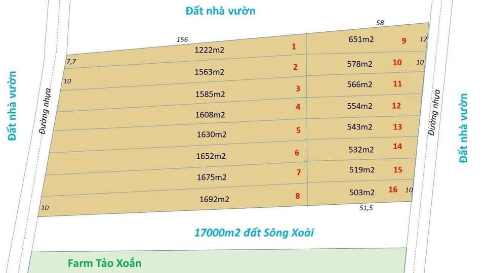 Bán đất P. Phú Mỹ, Tx. Phú Mỹ, T. Bà Rịa - Vũng Tàu