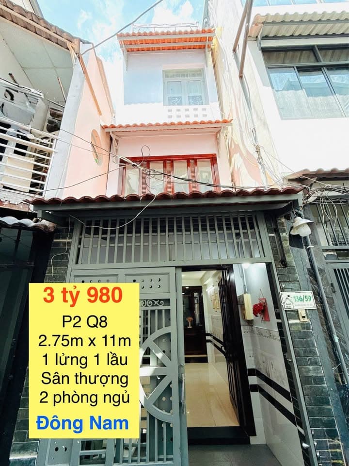 Bán nhà riêng Đ. Nguyễn Thị Tần, Q. 8, Tp. Hồ Chí Minh