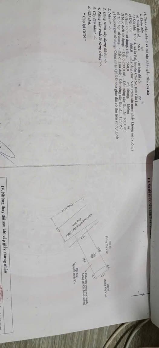 Bán đất X. H Bông, H. Chư Sê, T. Gia Lai - Ảnh 3