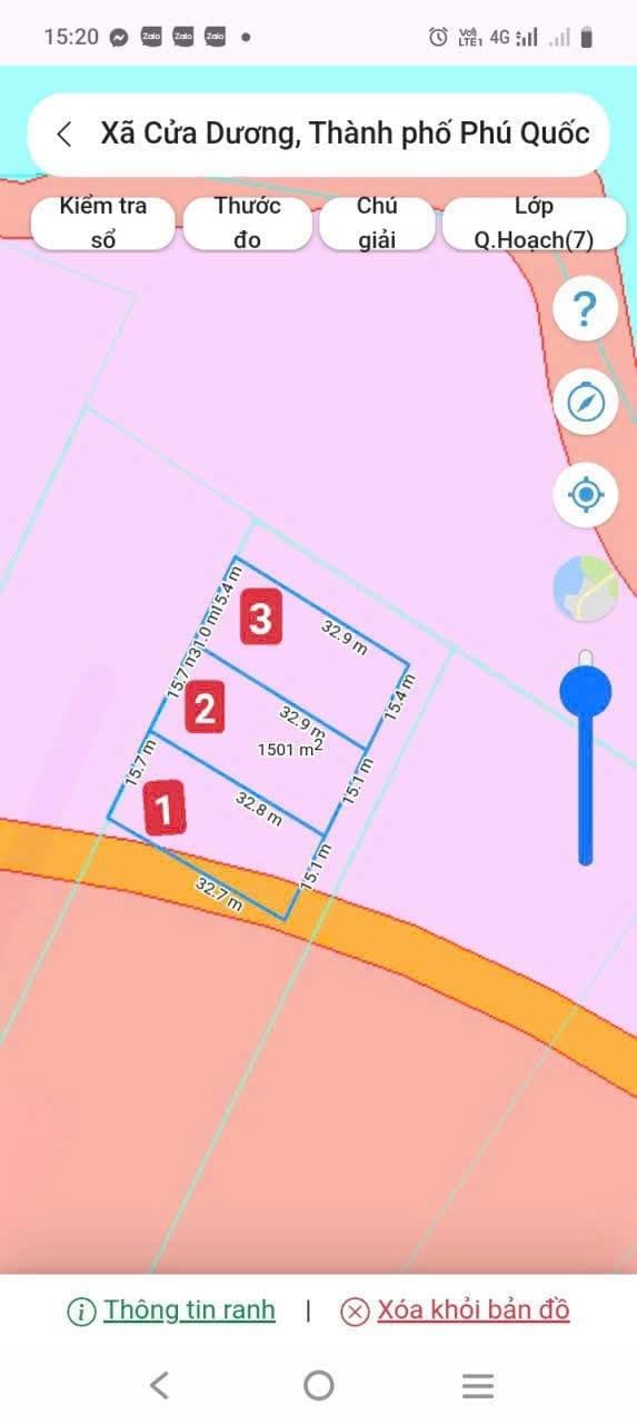 Bán đất Đ. Bến Tràm, Tp. Phú Quốc, T. Kiên Giang