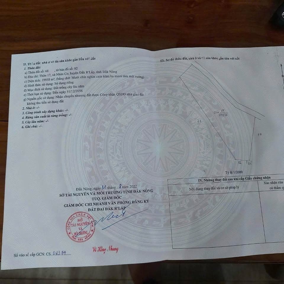 Bán đất X. Nhân Cơ, H. Đắk R'Lấp, T. Đắk Nông - Ảnh 3