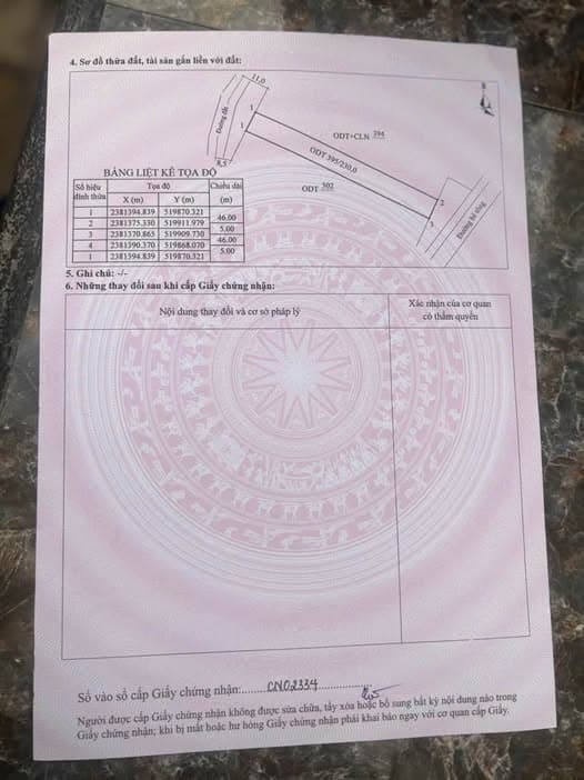 Bán đất Tp. Móng Cái, T. Quảng Ninh