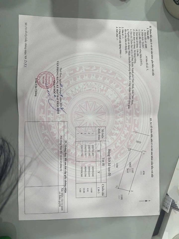 Bán đất X. Phú Xuân, Tp. Thái Bình, T. Thái Bình - Ảnh 2