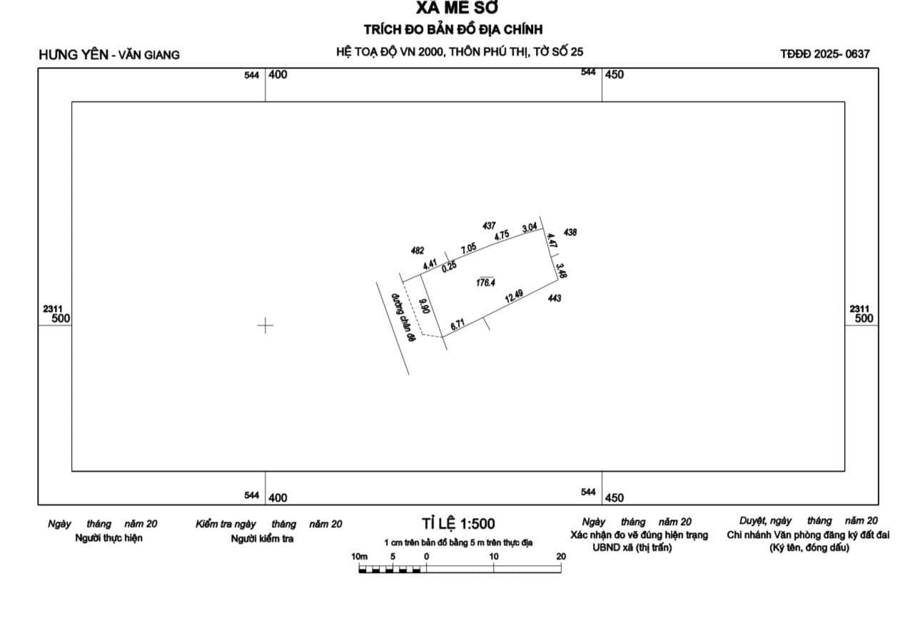 Bán đất H. Văn Giang, T. Hưng Yên