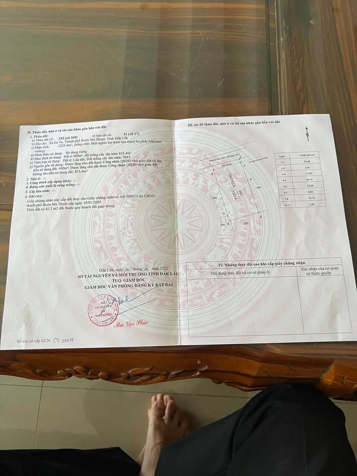 Bán đất P. Tân An, Tp. Buôn Ma Thuột, T. Đắk Lắk