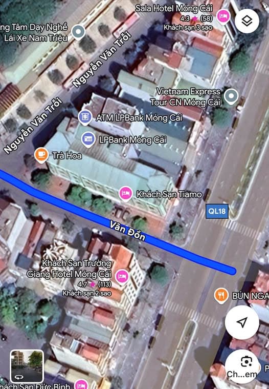 Bán nhà mặt phố P. Trần Phú, Tp. Móng Cái, T. Quảng Ninh