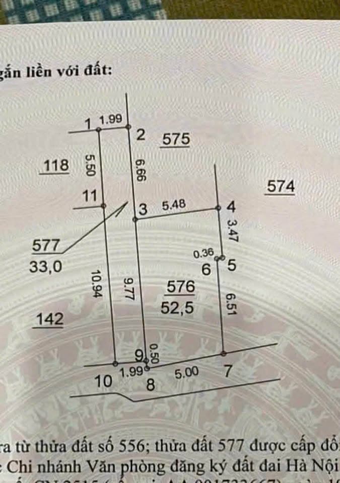 Bán đất P. Cổ Nhuế 1, Q. Bắc Từ Liêm, Tp. Hà Nội - Ảnh 2