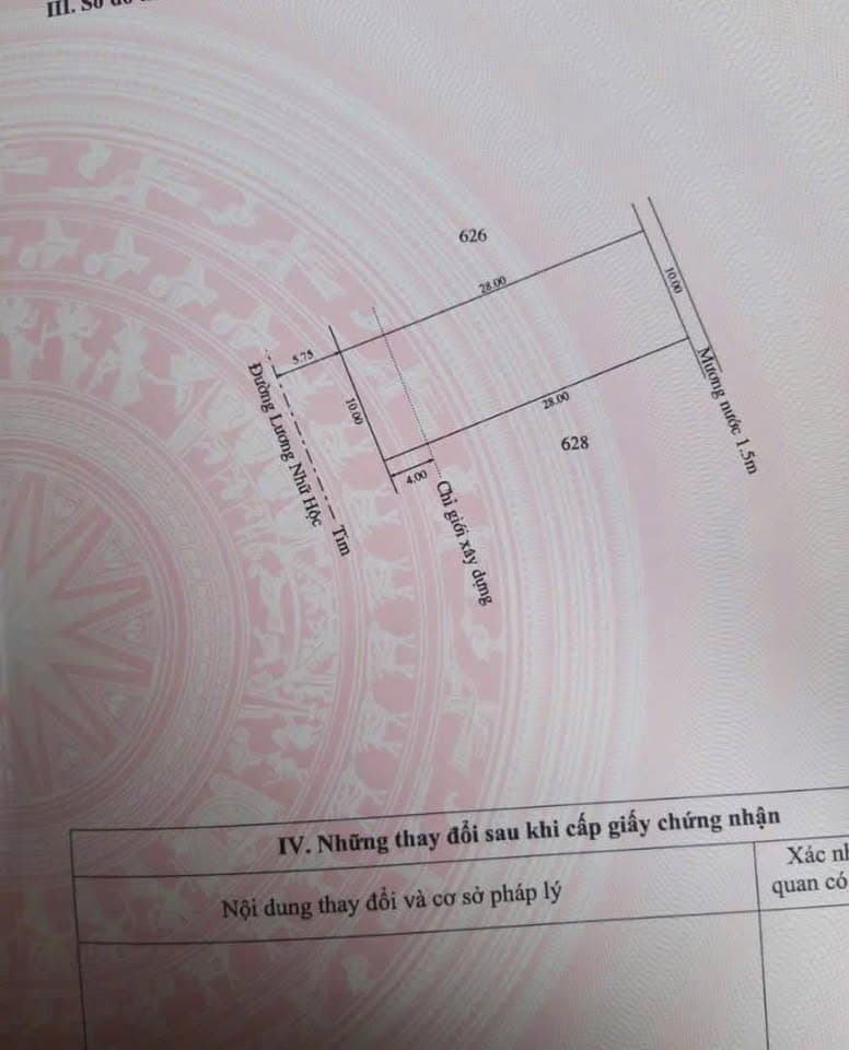 Bán đất Đ. Lương Nhữ Hộc, Tp. Huế, T. Thừa Thiên Huế