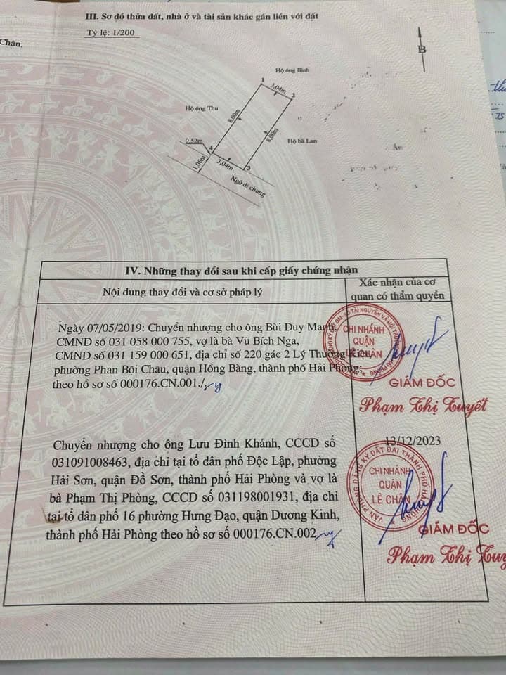 Bán nhà riêng P. Đồng Hoà, Q. Kiến An, Tp. Hải Phòng - Ảnh 3