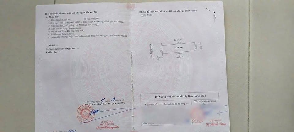 Bán căn hộ chung cư X. An Đồng, H. An Dương, Tp. Hải Phòng - Ảnh 3