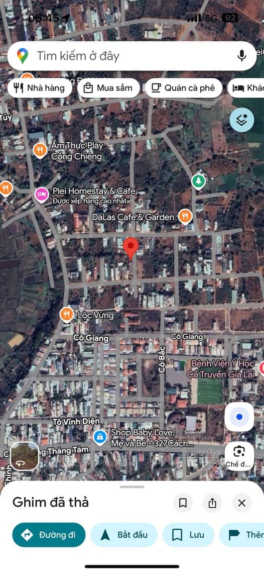 Bán đất Đ. Bùi Dự, Tp. Pleiku, T. Gia Lai