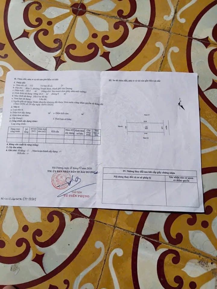 Bán đất Đ. Nguyễn Văn Linh, P. Thanh Bình, Tp. Hải Dương, T. Hải Dương