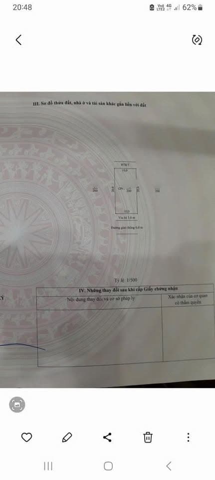 Bán đất X. Chí Minh, H. Tứ Kỳ, T. Hải Dương