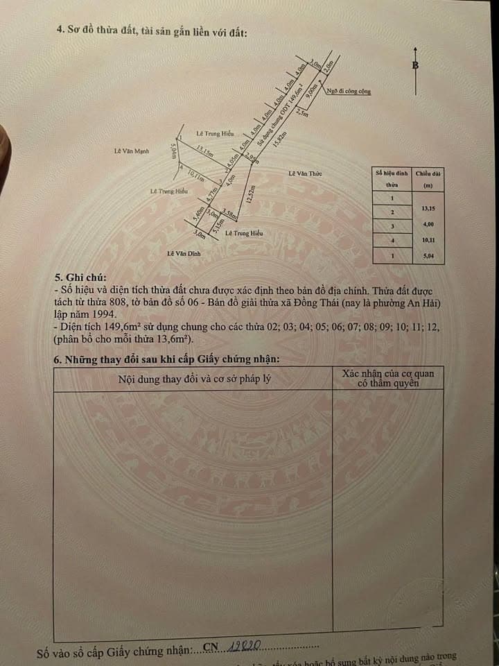 Bán đất H. An Dương, Tp. Hải Phòng - Ảnh 3