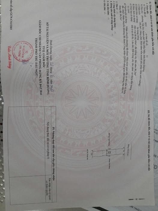 Bán đất P. Tân An, Tp. Thủ Dầu Một, T. Bình Dương