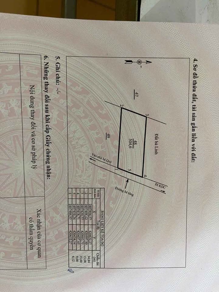 Bán đất X. Lưỡng Vượng, Tp. Tuyên Quang, T. Tuyên Quang - Ảnh 3