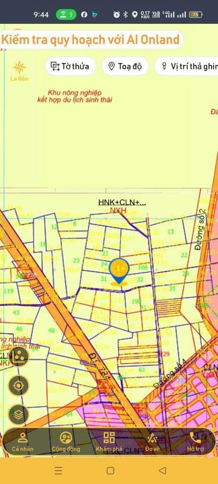 Bán đất Tx. Trảng Bàng, T. Tây Ninh