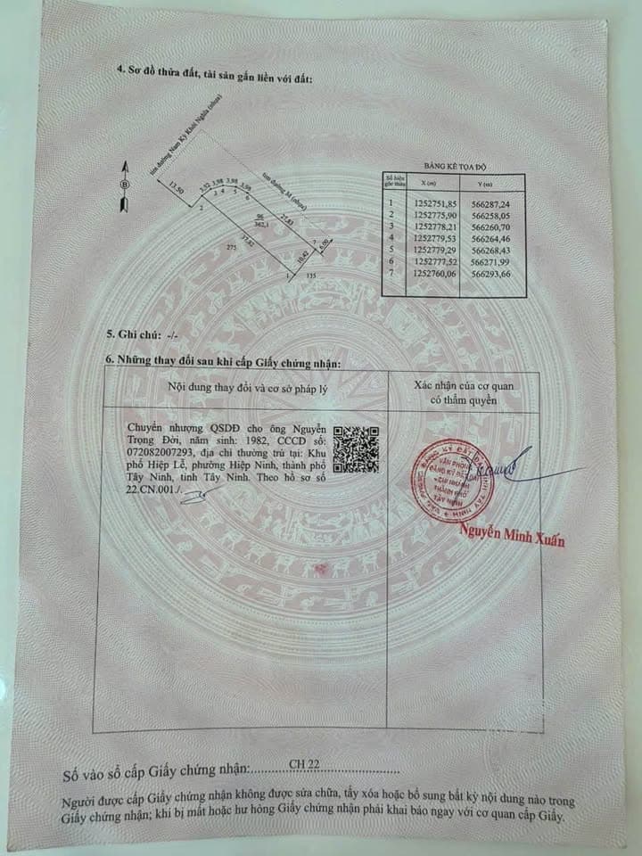 Bán đất Đ. Lạc Long Quân, P. 4, Tp. Tây Ninh, T. Tây Ninh - Ảnh 3