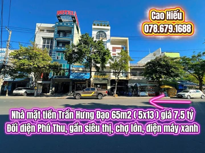 Bán nhà mặt phố Đ. Trần Hưng Đạo, Tp. Tuy Hòa, T. Phú Yên