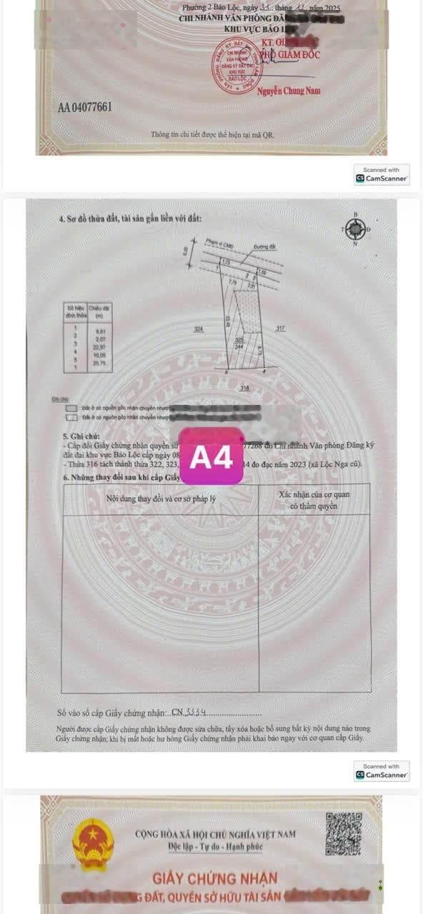 Bán đất Đ. Phan Đình Phùng, P. 2, Tp. Bảo Lộc, T. Lâm Đồng - Ảnh 3