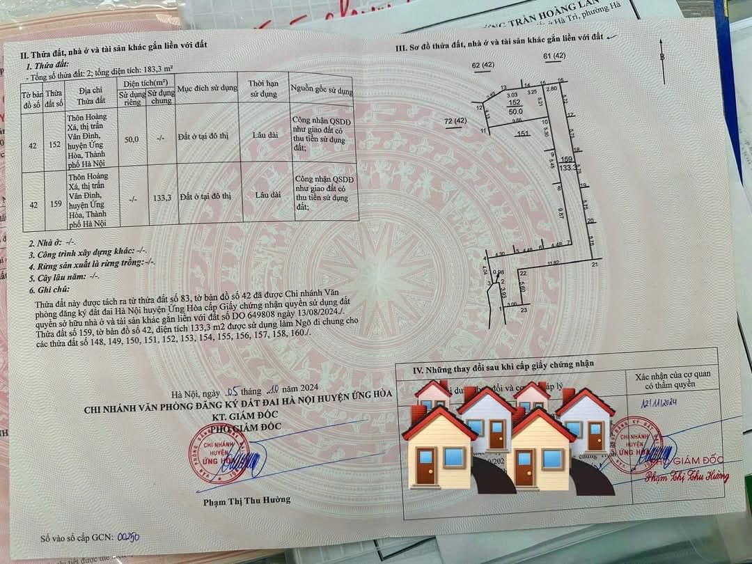 Bán đất H. Ứng Hòa, Tp. Hà Nội - Ảnh 3