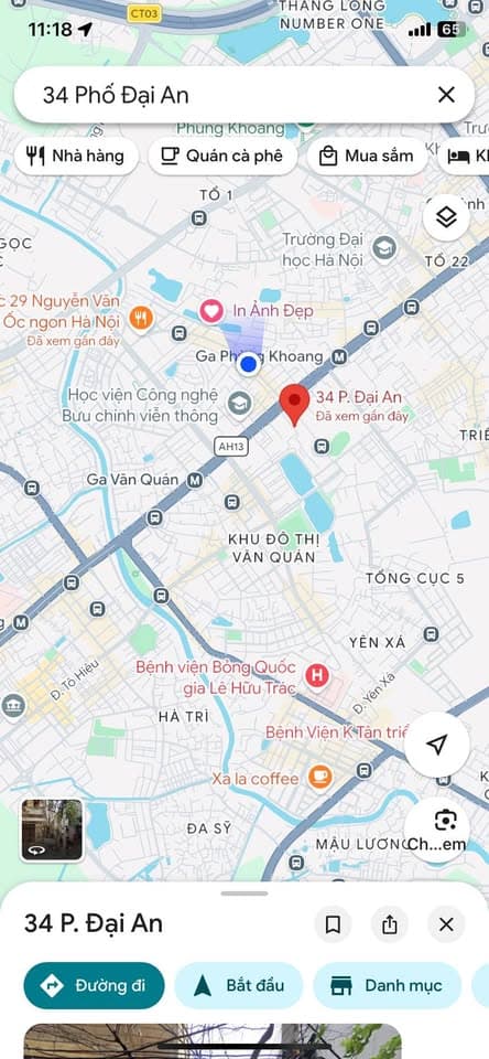 Cho thuê mặt bằng - cửa hàng - ki ốt Đ. Đại An, Q. Hà Đông, Tp. Hà Nội