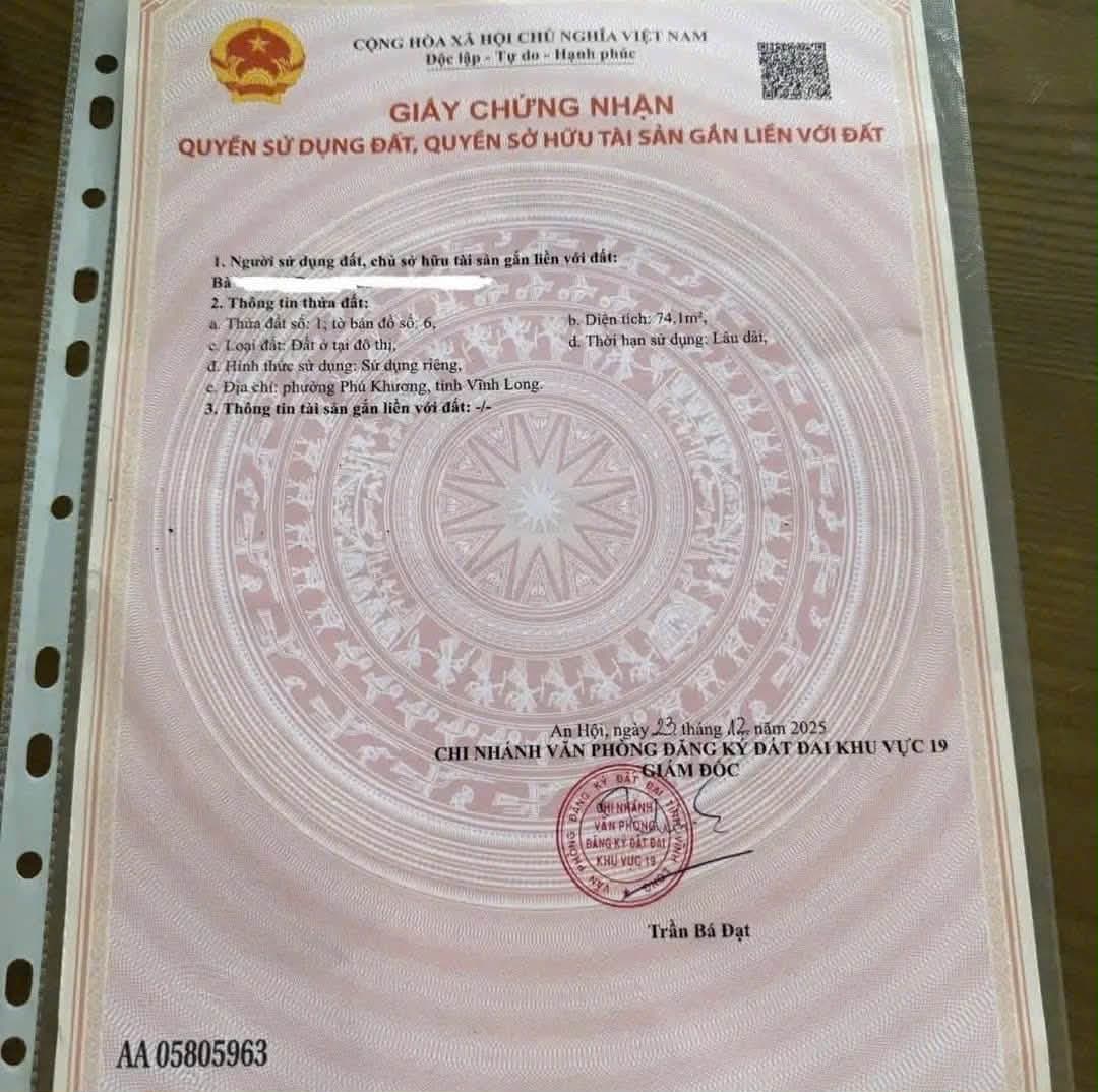 Bán nhà riêng Đ. Nguyễn Huệ, H. Châu Thành, T. Bến Tre - Ảnh 3