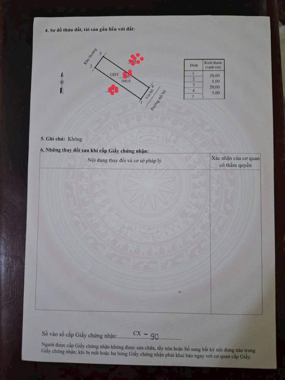 Bán đất X. Gia Cát, H. Cao Lộc, T. Lạng Sơn - Ảnh 2