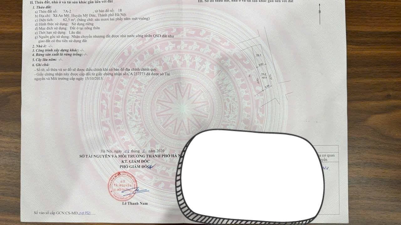 Bán đất X. Liên Bạt, H. Ứng Hòa, Tp. Hà Nội - Ảnh 3