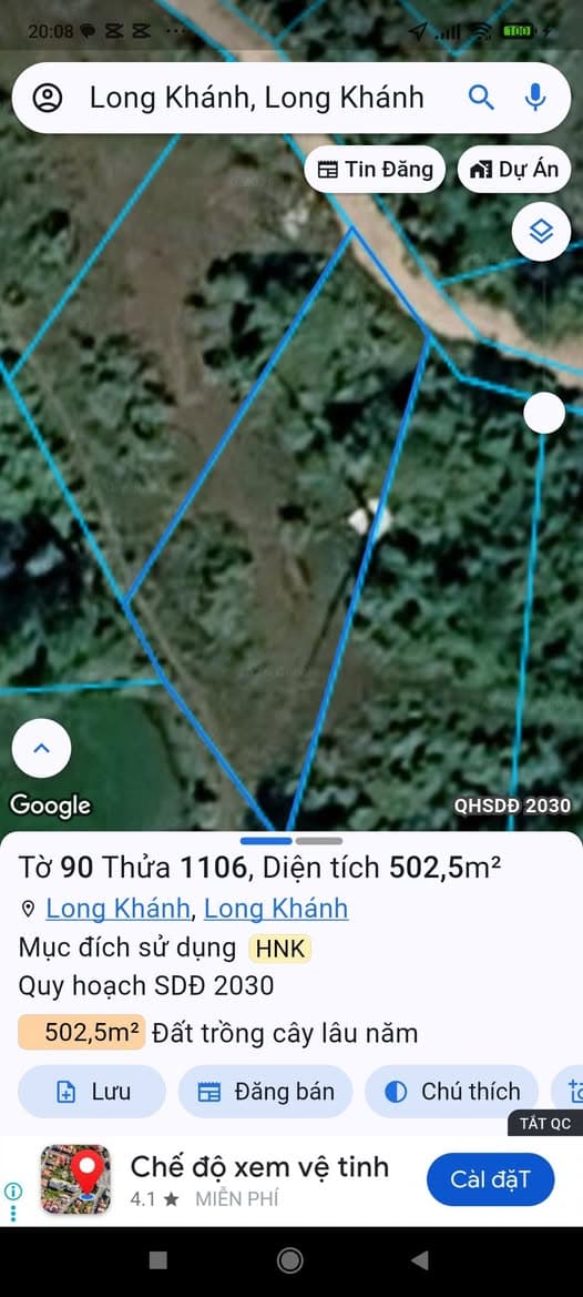 Bán đất Đ. Bầu Trâm, Tp. Long Khánh, T. Đồng Nai