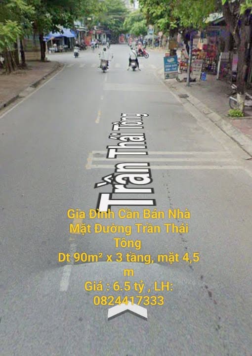 Bán nhà mặt phố Đ. Trần Thái Tông, Tp. Nam Định, T. Nam Định