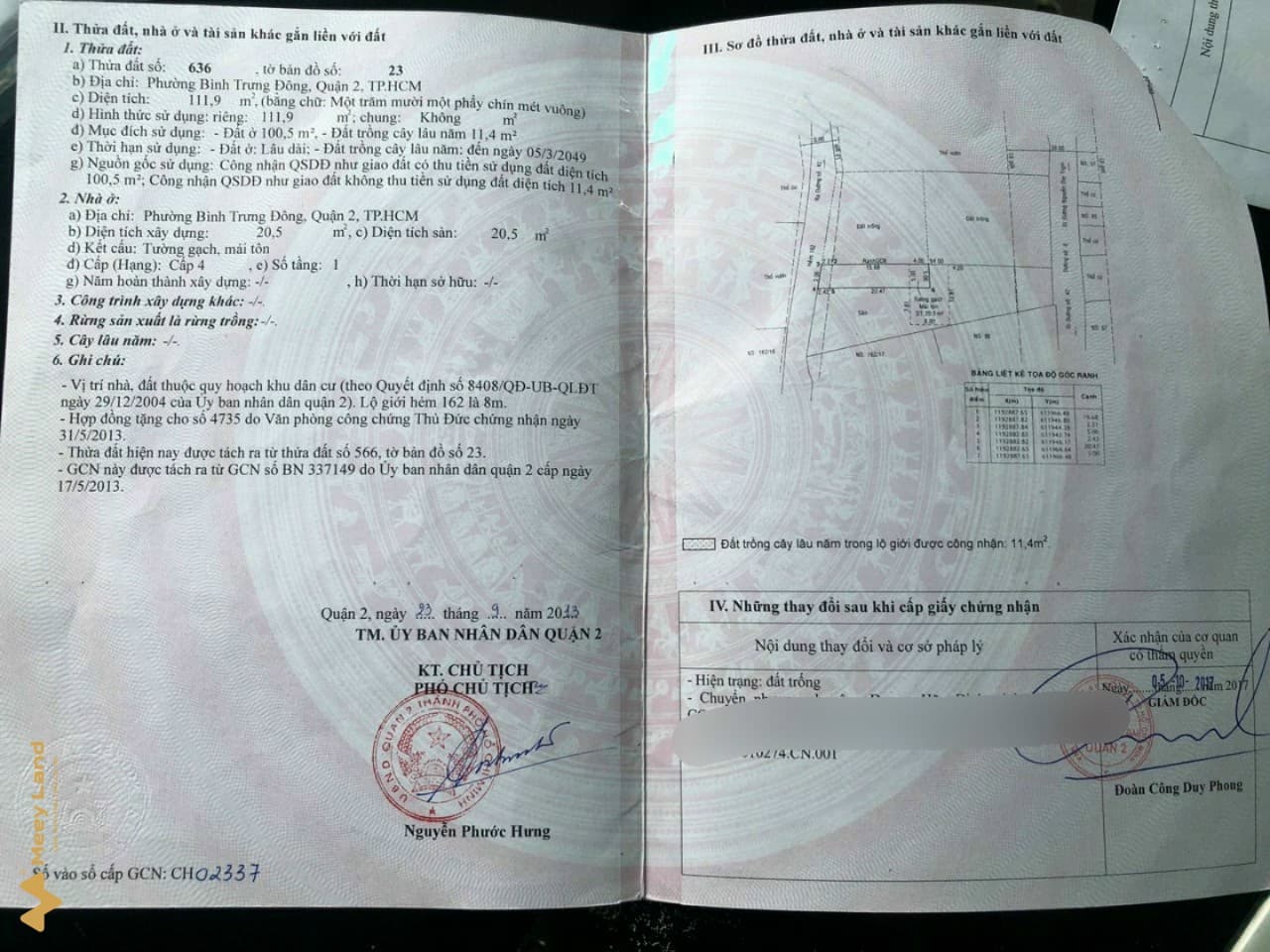 Bán nhà riêng Bán nhà hẻm xe hơi, Đ. 42, P. Bình Trưng Đông, Tp. Thủ Đức, Tp. Hồ Chí Minh - Ảnh 2