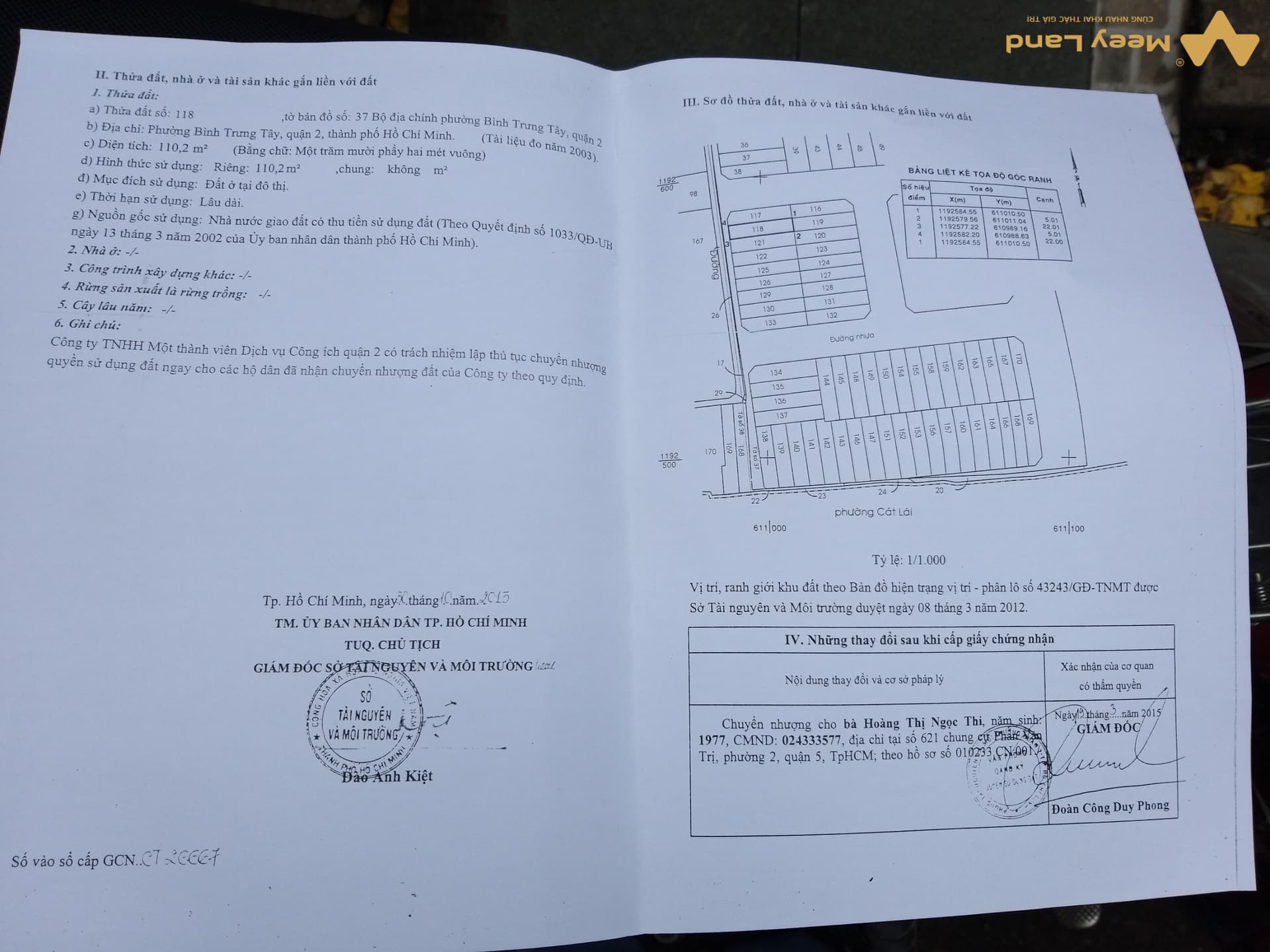 Bán đất Bán đất mặt tiền, Đ. 43, P. Bình Trưng Tây, Tp. Thủ Đức, Tp. Hồ Chí Minh - Ảnh 2
