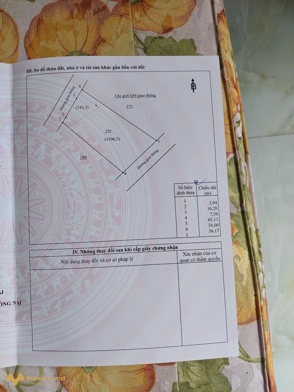 Bán đất Bán đất đường ven, Đ. Suối Quýt, X. Cẩm Đường, H. Long Thành, T. Đồng Nai