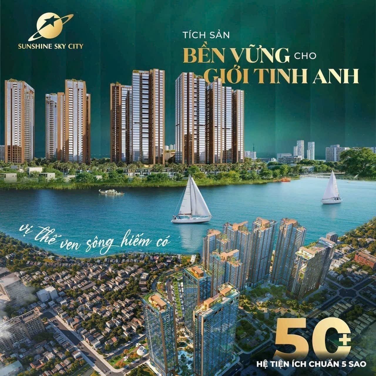 Bán Giữ chỗ V8,V9 Sunshine Sky City được hưởng chiết khấu 1% booking sớm với giá từ 98 triệu/m2