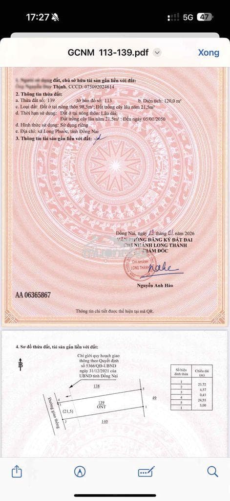 Bán đất chính chủ bán gấp giá ngộp